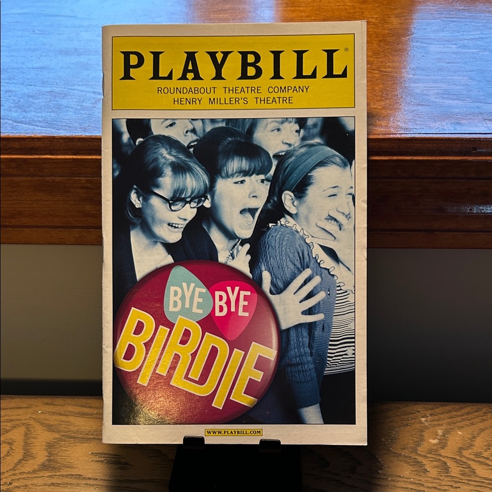 Bye Bye Birdie Playbill 2009 Broadway Henry Miller’s Theatre - John Stamos